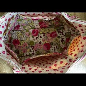 Vera Bradley Bag - Make Me Blush print